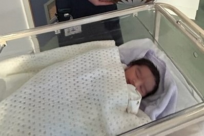 Joy at first NHS75 baby born in Walsall