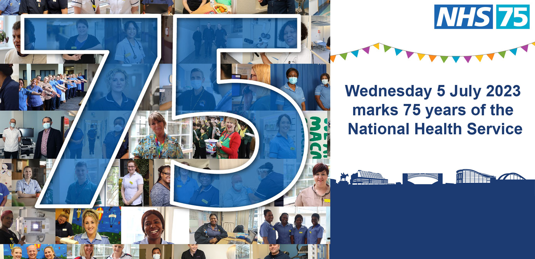 Wednesday 5 July marks 75 years of the National Health Service