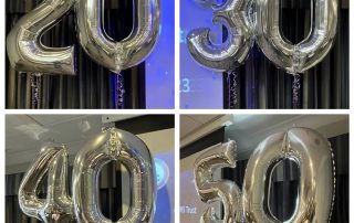 Celebratory balloons