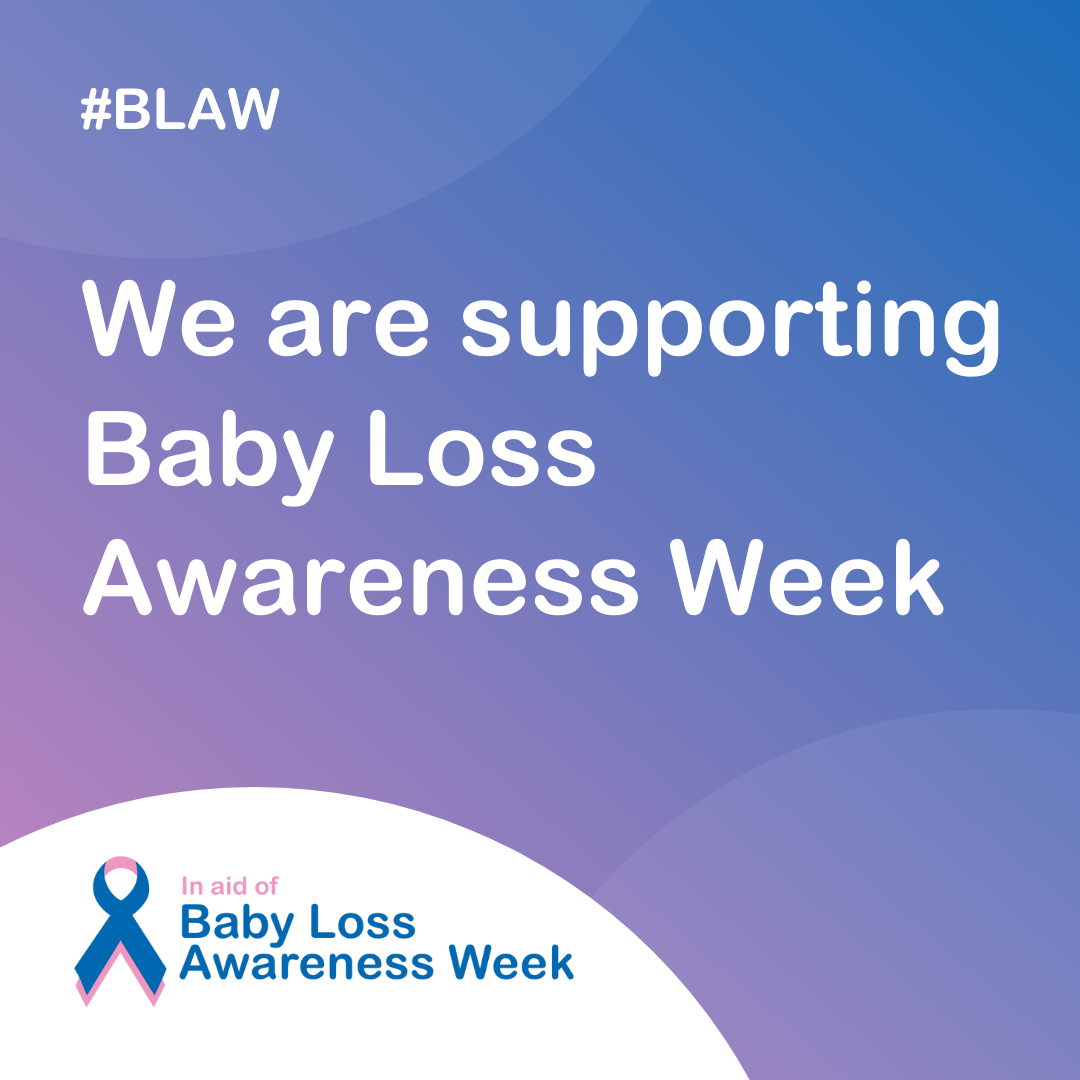 We are supporting Baby Loss Awareness Week.