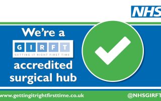 Getting It Right First Time (GIRFT) accreditation logo