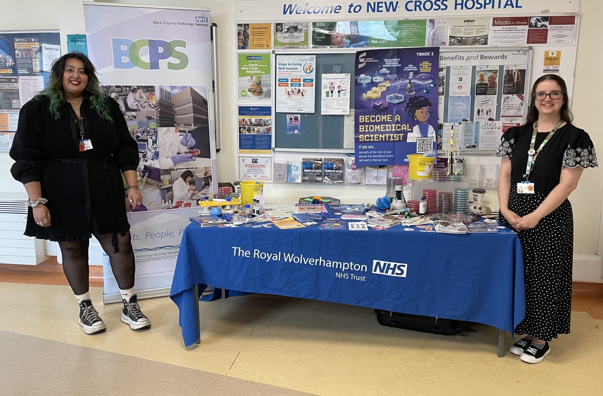 Staff celebrate Biomedical Scientist Day