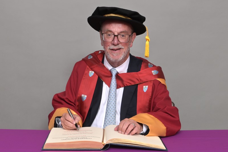 Sir David Nicholson Honorary Doctorate