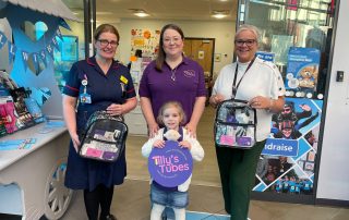 Tillys Tubes Donation