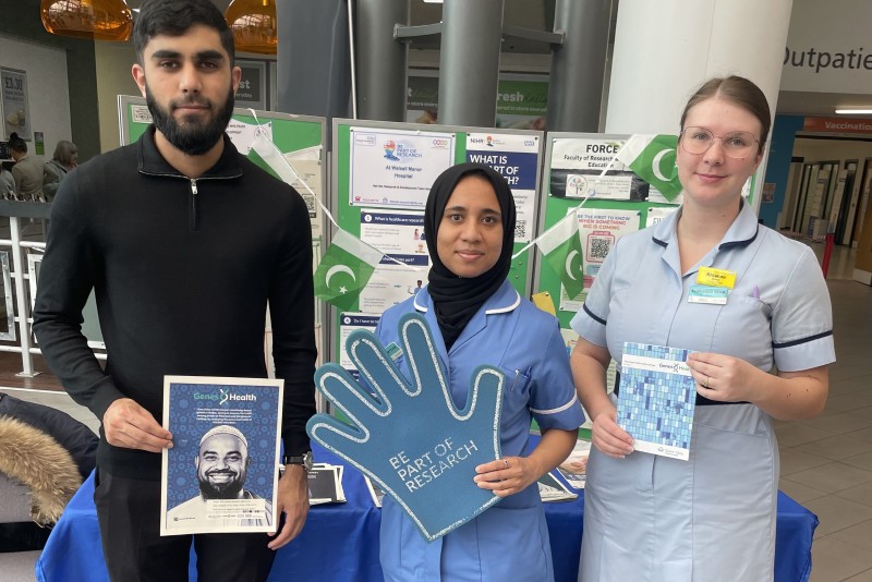 Genes and Health Stand