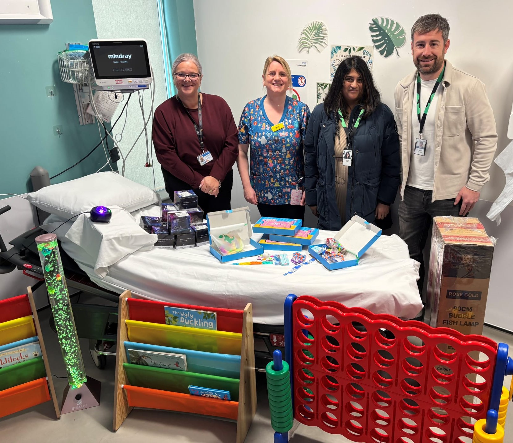 Lloyds fundraisers hand over toys