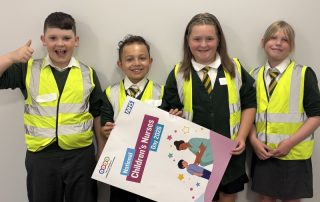 Children help support recruitment of new Children's Ward Matron