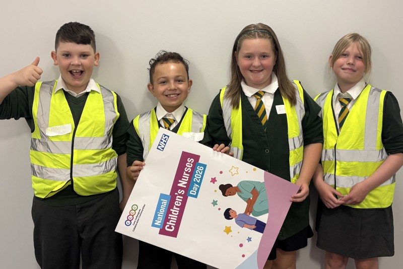 Children help support recruitment of new Children's Ward Matron